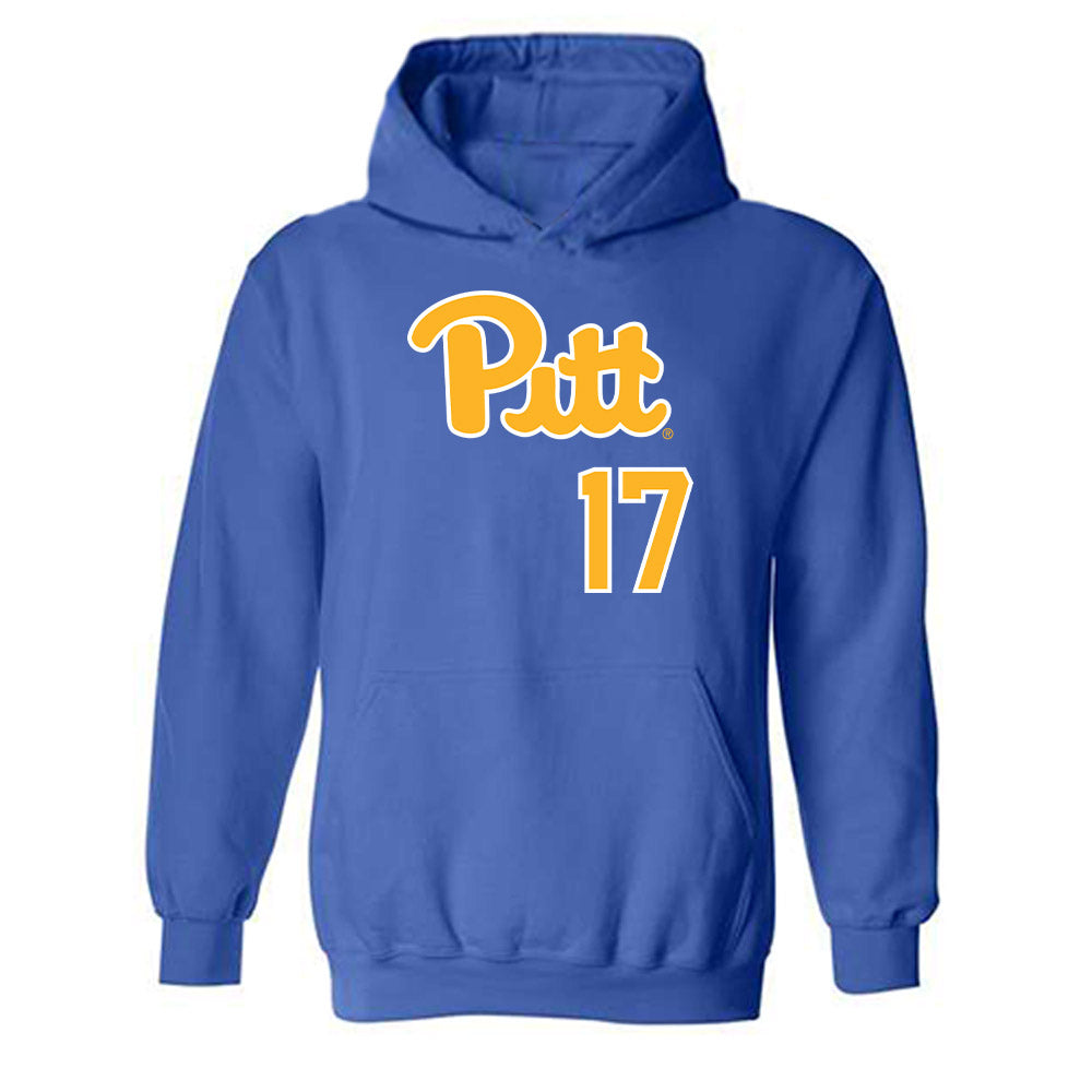 Pittsburgh - NCAA Baseball : Sam Bryan - Classic Shersey Hooded Sweatshirt-0
