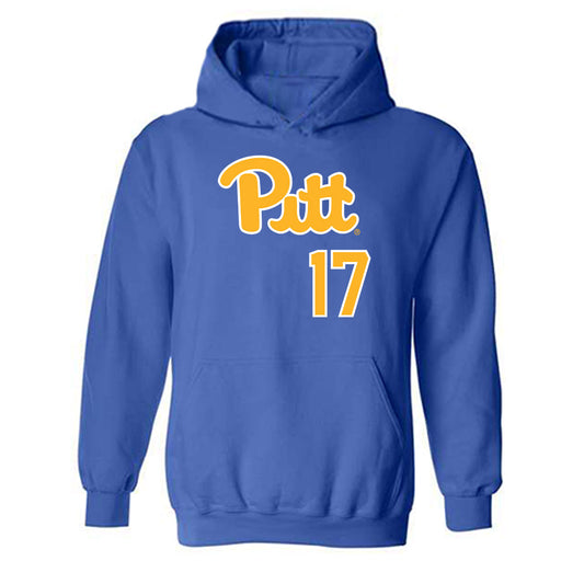 Pittsburgh - NCAA Baseball : Sam Bryan - Classic Shersey Hooded Sweatshirt-0
