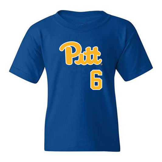 Pittsburgh - NCAA Baseball : John Badala - Classic Shersey Youth T-Shirt-0
