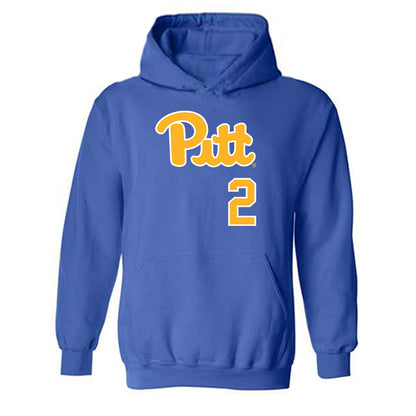 Pittsburgh - NCAA Baseball : Keeton Burroughs - Classic Shersey Hooded Sweatshirt-0