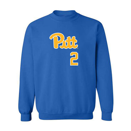Pittsburgh - NCAA Baseball : Keeton Burroughs - Classic Shersey Crewneck Sweatshirt-0