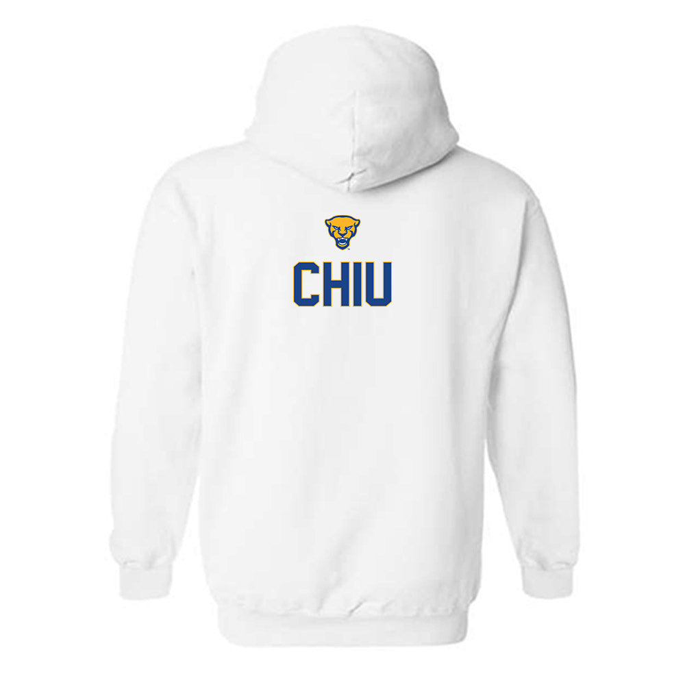 Pittsburgh - NCAA Women's Gymnastics : Camryn Chiu - Sports Shersey Hooded Sweatshirt-1