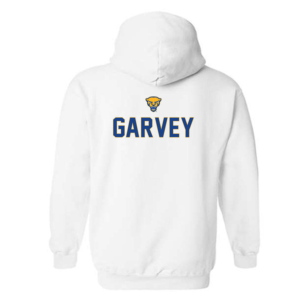 Pittsburgh - NCAA Women's Gymnastics : Reyna Garvey - Sports Shersey Hooded Sweatshirt-1