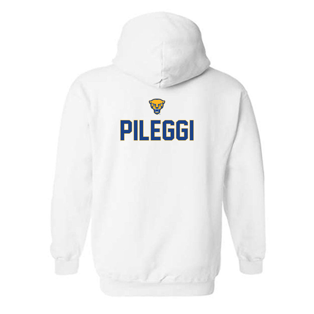 Pittsburgh - NCAA Women's Gymnastics : Lila Pileggi - Sports Shersey Hooded Sweatshirt-1