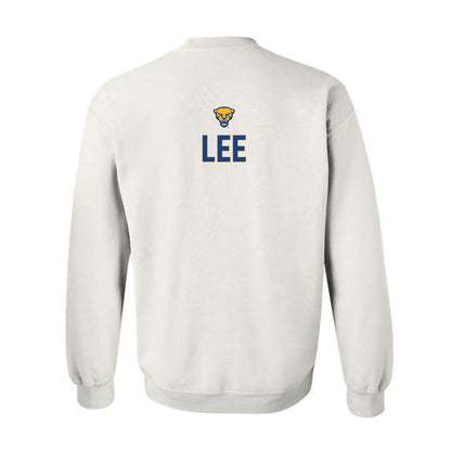 Pittsburgh - NCAA Women's Gymnastics : Meika Lee - Sports Shersey Crewneck Sweatshirt-1
