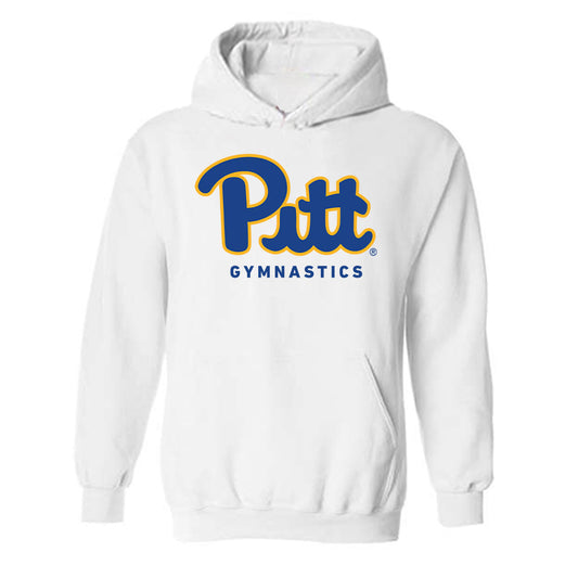 Pittsburgh - NCAA Women's Gymnastics : Meika Lee - Sports Shersey Hooded Sweatshirt-0