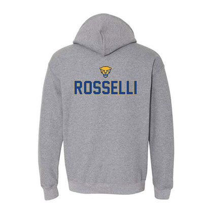 Pittsburgh - NCAA Wrestling : Jaxson Rosselli - Sports Shersey Hooded Sweatshirt-1