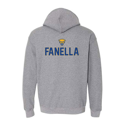 Pittsburgh - NCAA Wrestling : Nico Fanella - Sports Shersey Hooded Sweatshirt-1
