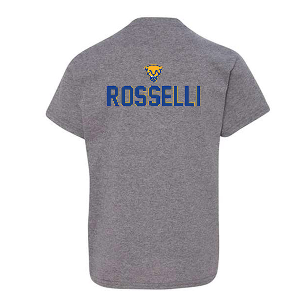 Pittsburgh - NCAA Wrestling : Jaxson Rosselli - Sports Shersey Youth T-Shirt-1