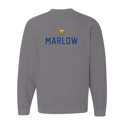 Pittsburgh - NCAA Wrestling : Bode Marlow - Sports Shersey Crewneck Sweatshirt-1