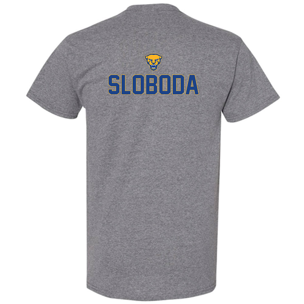 Pittsburgh - NCAA Wrestling : Santino Sloboda - Sports Shersey T-Shirt-1