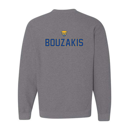 Pittsburgh - NCAA Wrestling : Vince Bouzakis - Sports Shersey Crewneck Sweatshirt-1