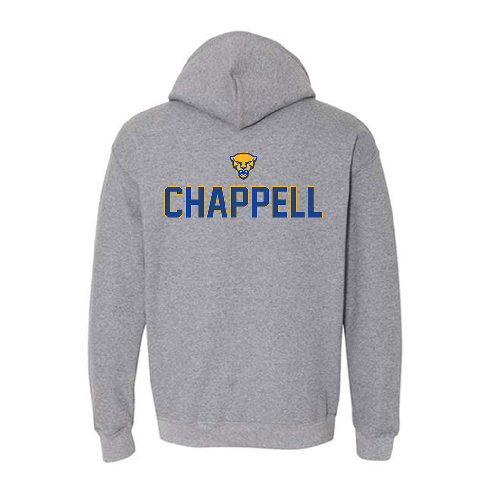 Pittsburgh - NCAA Wrestling : Tyler Chappell - Sports Shersey Hooded Sweatshirt-1