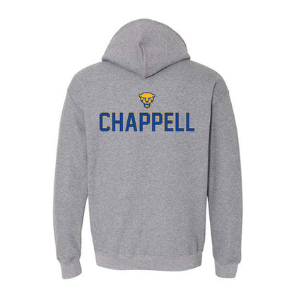 Pittsburgh - NCAA Wrestling : Tyler Chappell - Sports Shersey Hooded Sweatshirt-1