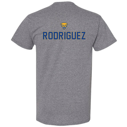 Pittsburgh - NCAA Wrestling : Caleb Rodriguez - Sports Shersey T-Shirt-1