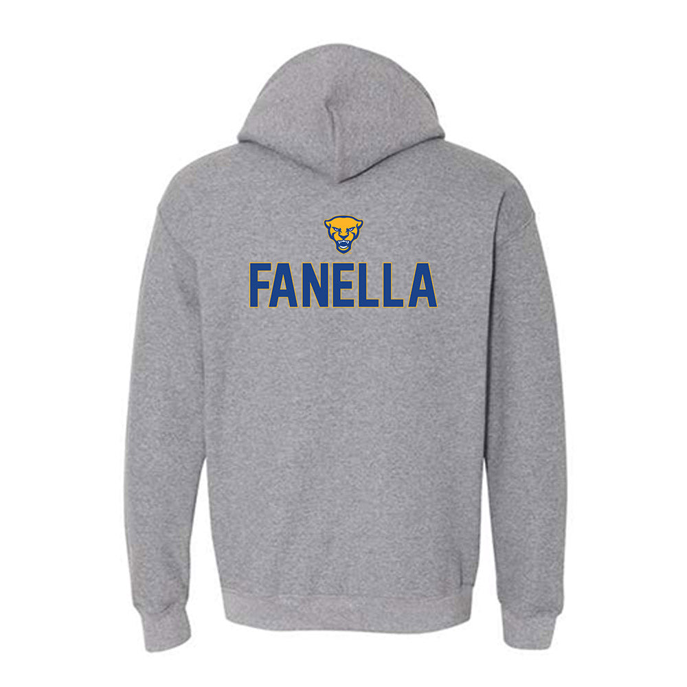 Pittsburgh - NCAA Wrestling : Nico Fanella - Sports Shersey Hooded Sweatshirt-1