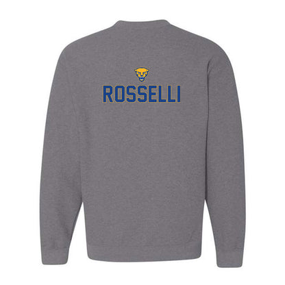 Pittsburgh - NCAA Wrestling : Jaxson Rosselli - Sports Shersey Crewneck Sweatshirt-1