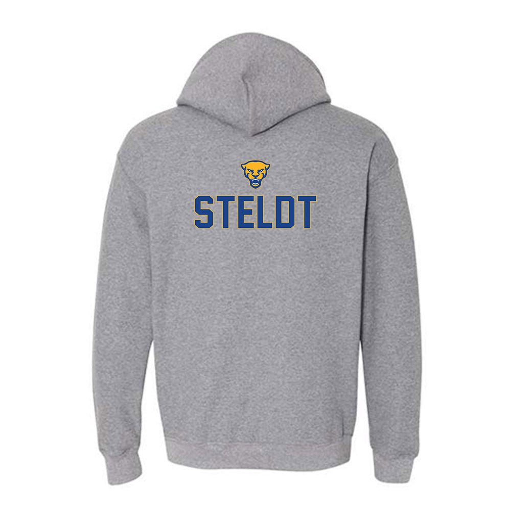 Pittsburgh - NCAA Wrestling : Tristan Steldt - Sports Shersey Hooded Sweatshirt-1