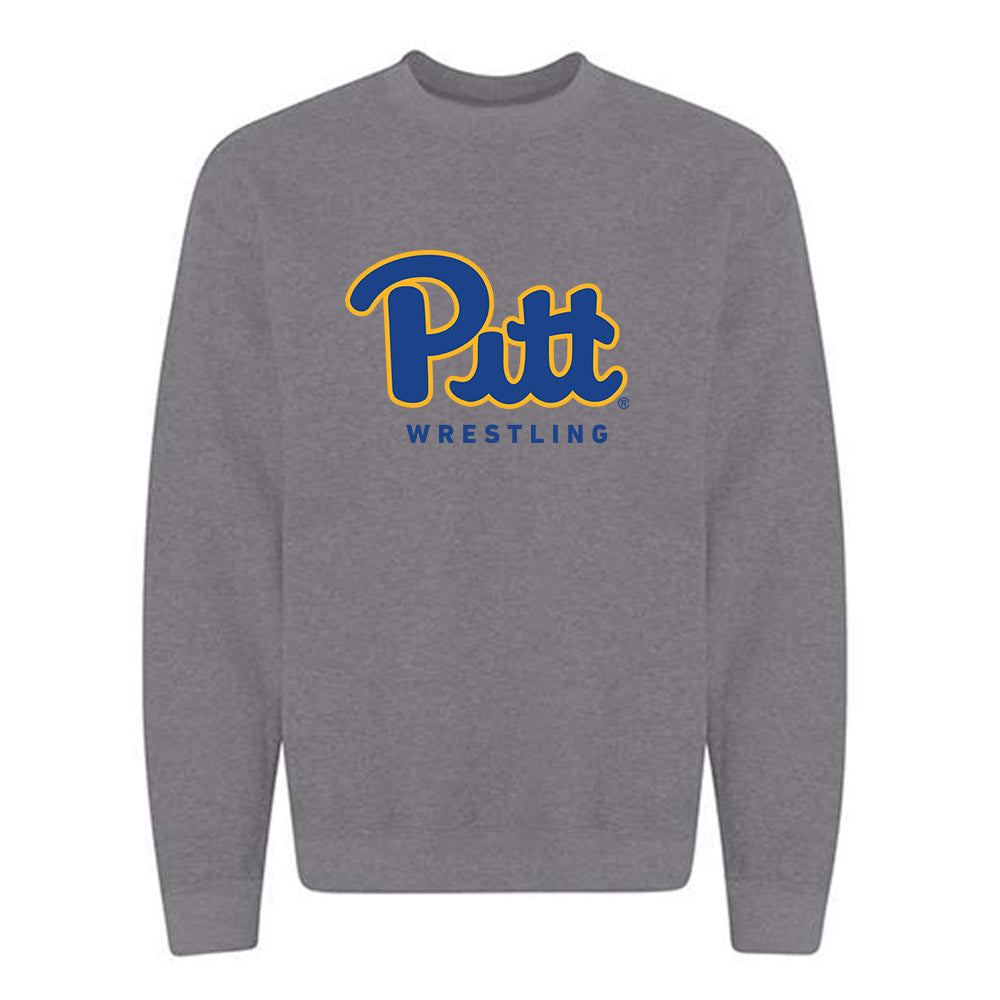Pittsburgh - NCAA Wrestling : Jaxson Rosselli - Sports Shersey Crewneck Sweatshirt-0