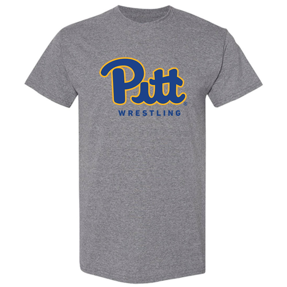Pittsburgh - NCAA Wrestling : Caleb Rodriguez - Sports Shersey T-Shirt-0