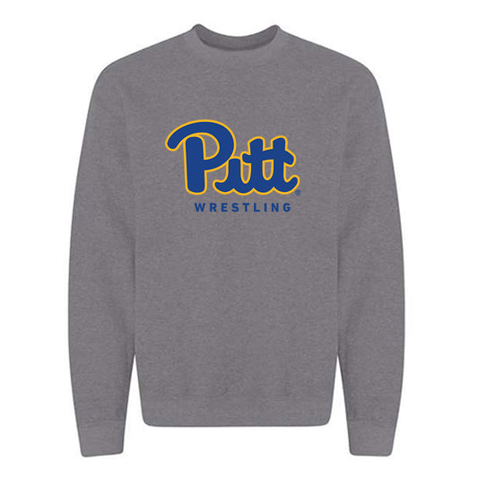 Pittsburgh - NCAA Wrestling : Nico Fanella - Sports Shersey Crewneck Sweatshirt-0