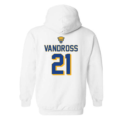 Pittsburgh - NCAA Women's Lacrosse : Madison Vandross - Sports Shersey Hooded Sweatshirt-1
