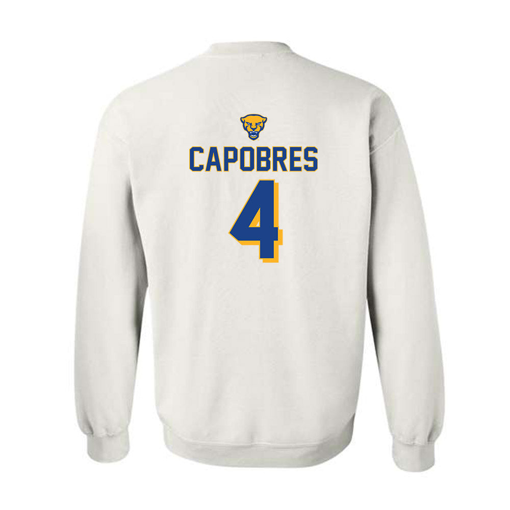 Pittsburgh - NCAA Women's Lacrosse : Anna Capobres - Sports Shersey Crewneck Sweatshirt-1