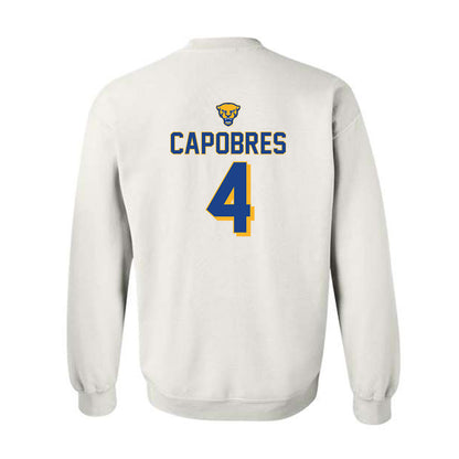 Pittsburgh - NCAA Women's Lacrosse : Anna Capobres - Sports Shersey Crewneck Sweatshirt-1