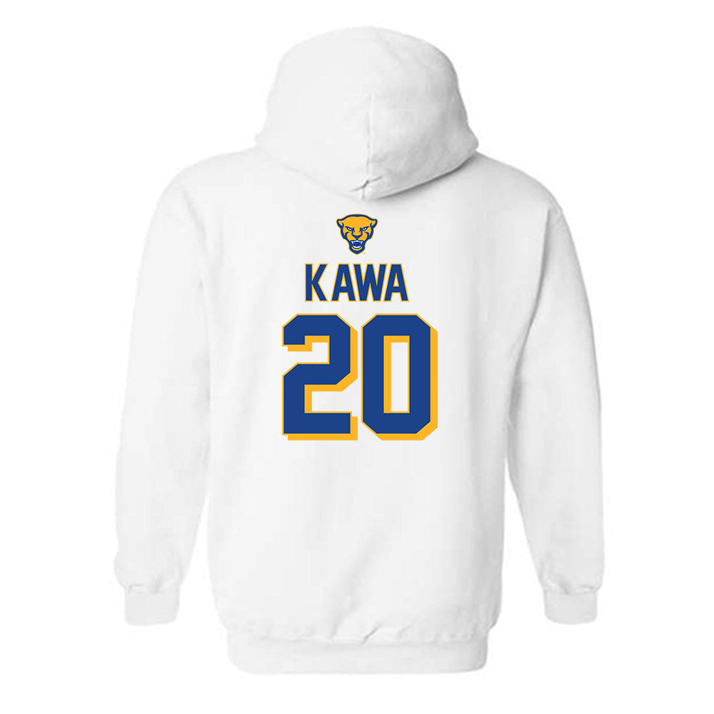 Pittsburgh - NCAA Women's Lacrosse : Paige Kawa - Sports Shersey Hooded Sweatshirt-1