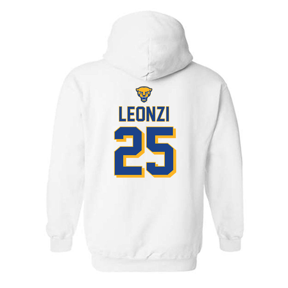 Pittsburgh - NCAA Women's Lacrosse : Gigi Leonzi - Sports Shersey Hooded Sweatshirt-1