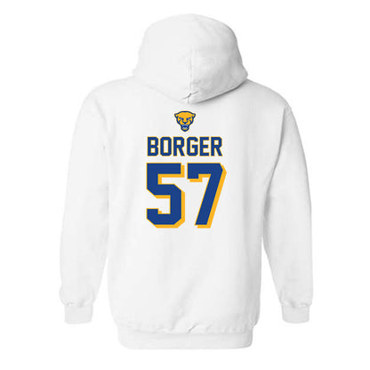 Pittsburgh - NCAA Women's Lacrosse : Catie Borger - Sports Shersey Hooded Sweatshirt-1