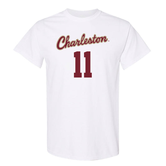 Charleston - NCAA Men's Basketball : Chol Machot - Sports Shersey T-Shirt-0
