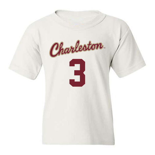 Charleston - NCAA Men's Basketball : Mister Dean - Sports Shersey Youth T-Shirt-0