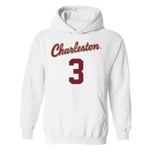 Charleston - NCAA Men's Basketball : Mister Dean - Sports Shersey Hooded Sweatshirt-0