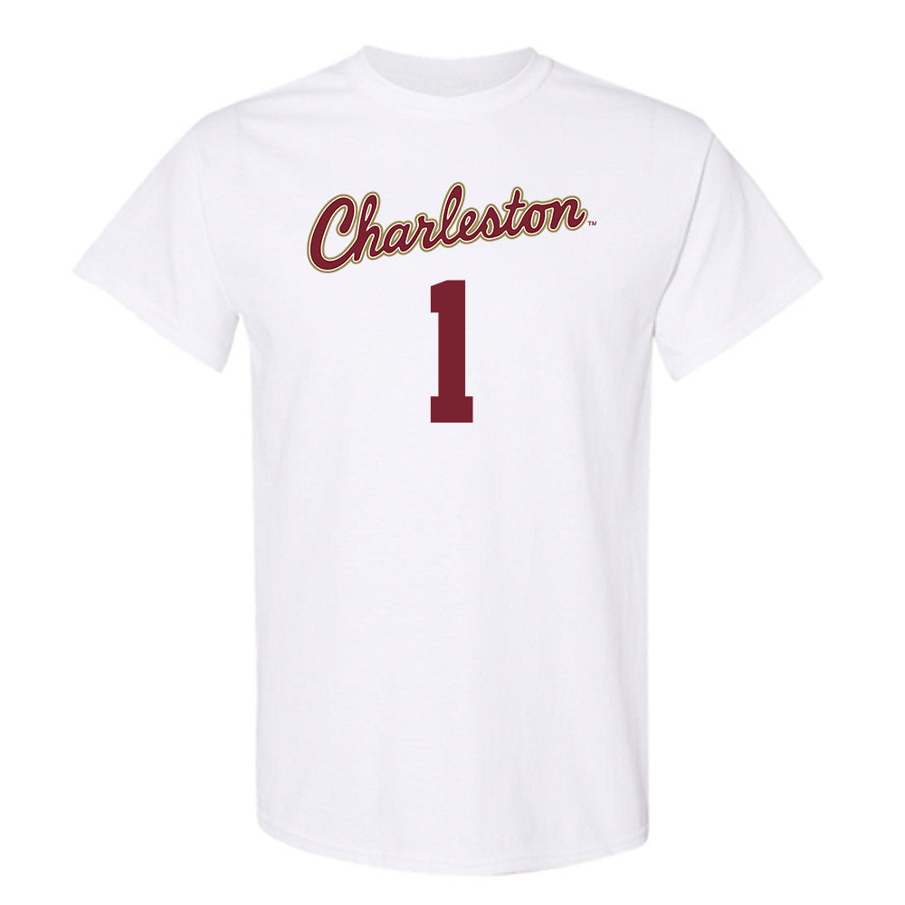 Charleston - NCAA Men's Basketball : Chadlyn Traylor - Sports Shersey T-Shirt-0