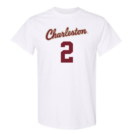 Charleston - NCAA Men's Basketball : Colby Duggan - Sports Shersey T-Shirt-0