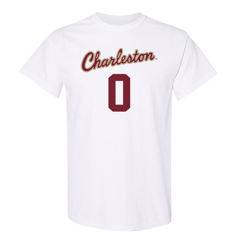 Charleston - NCAA Men's Basketball : Jaxon Prunty - Sports Shersey T-Shirt-0