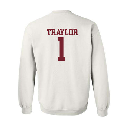 Charleston - NCAA Men's Basketball : Chadlyn Traylor - Classic Shersey Crewneck Sweatshirt-1