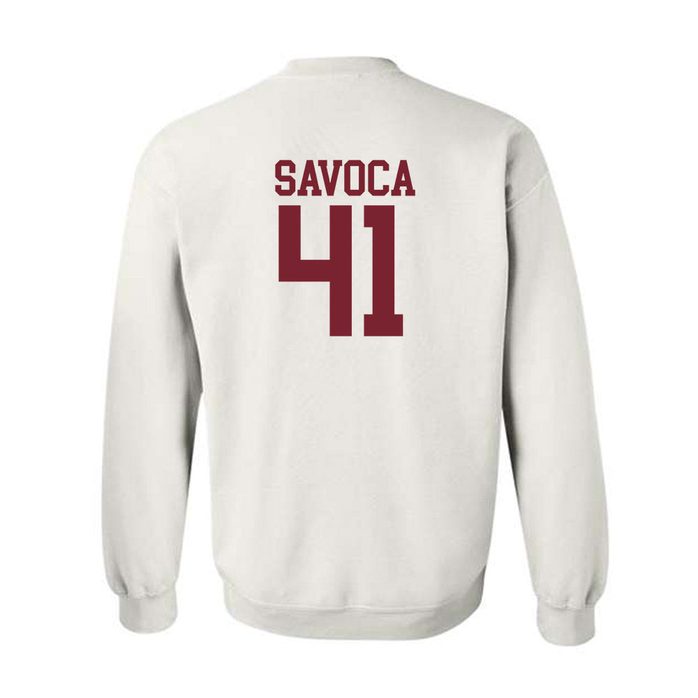 Charleston - NCAA Baseball : Geneo Savoca - Classic Shersey Crewneck Sweatshirt-1