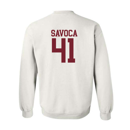 Charleston - NCAA Baseball : Geneo Savoca - Classic Shersey Crewneck Sweatshirt-1