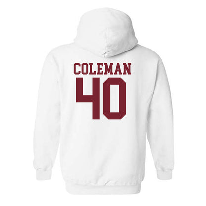 Charleston - NCAA Baseball : Walker Coleman - Classic Shersey Hooded Sweatshirt-1
