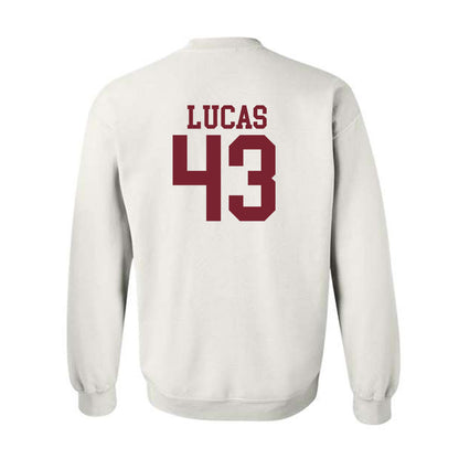 Charleston - NCAA Baseball : Asher Lucas - Classic Shersey Crewneck Sweatshirt-1