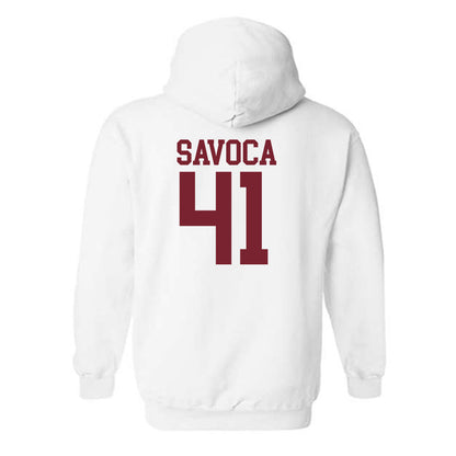 Charleston - NCAA Baseball : Geneo Savoca - Classic Shersey Hooded Sweatshirt-1