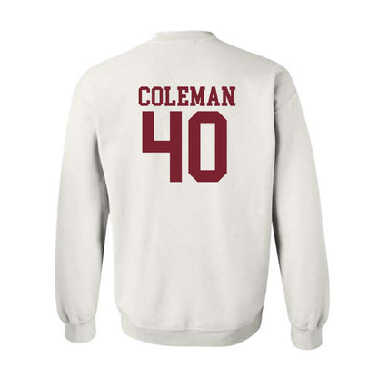 Charleston - NCAA Baseball : Walker Coleman - Classic Shersey Crewneck Sweatshirt-1