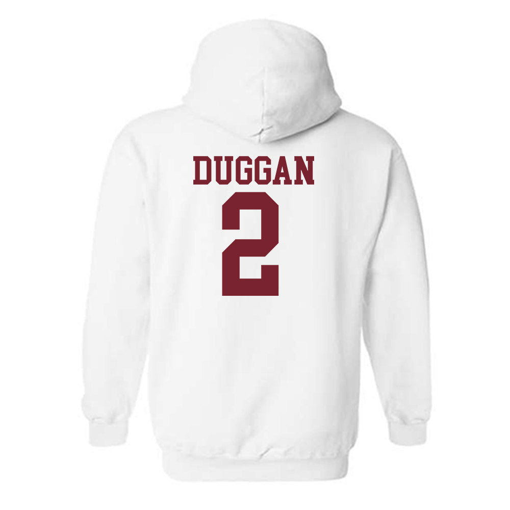Charleston - NCAA Men's Basketball : Colby Duggan - Classic Shersey Hooded Sweatshirt-1