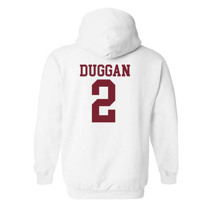Charleston - NCAA Men's Basketball : Colby Duggan - Classic Shersey Hooded Sweatshirt-1