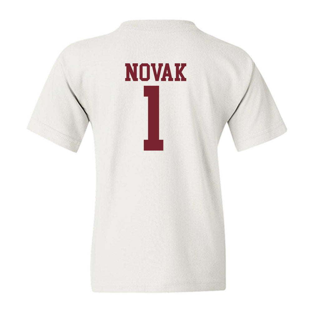 Charleston - NCAA Baseball : Jayden Novak - Classic Shersey Youth T-Shirt-1