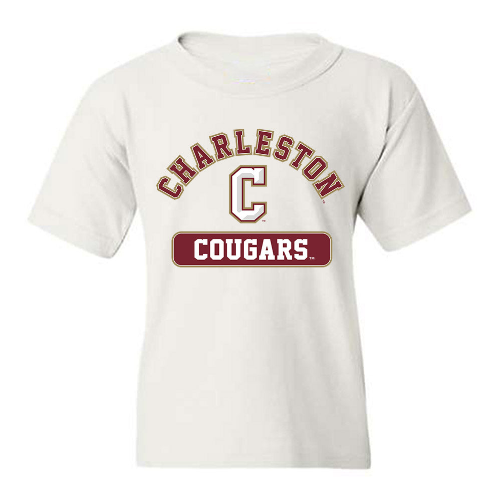 Charleston - NCAA Men's Basketball : Jaxon Prunty - Classic Shersey Youth T-Shirt-0