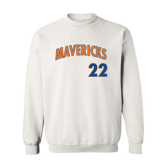 Texas Arlington - NCAA Baseball : Hayes Melville - Classic Shersey Crewneck Sweatshirt-0