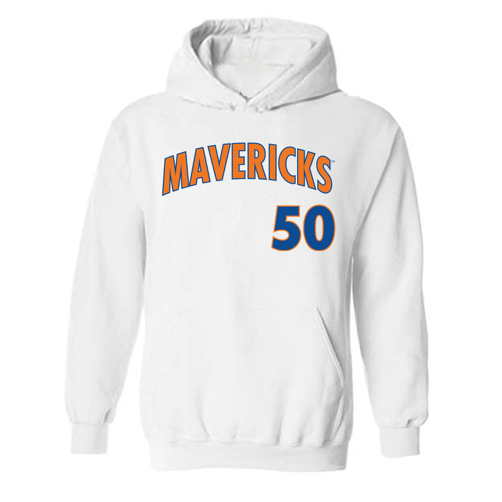 Texas Arlington - NCAA Baseball : Caden Cline - Classic Shersey Hooded Sweatshirt-0